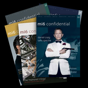 2015 James Bond magazines from MI6 Confidential