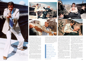 Sir Roger Moore is James Bond in The Spy Who Loved Me