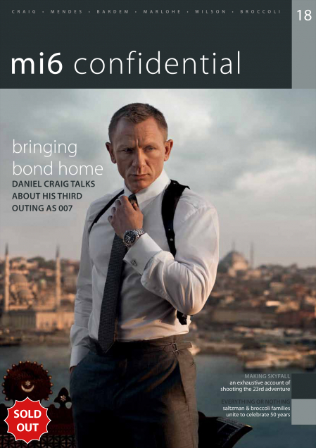 Issue 18 of MI6 Confidential, James Bond Magazine