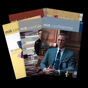 2021 James Bond magazines from MI6 Confidential