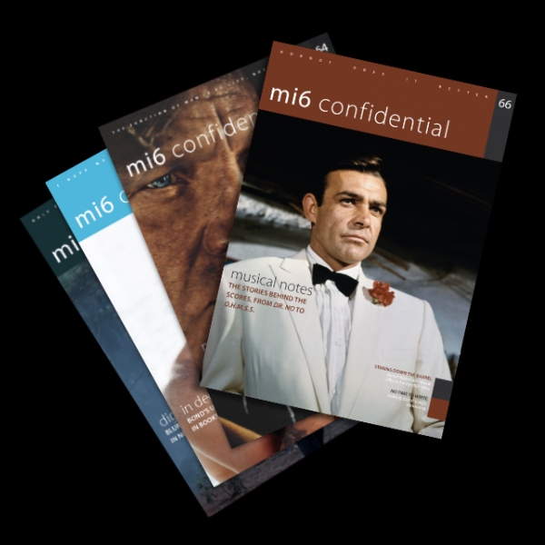 2022 James Bond magazines from MI6 Confidential