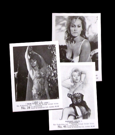 'Banned' James Bond trading cards