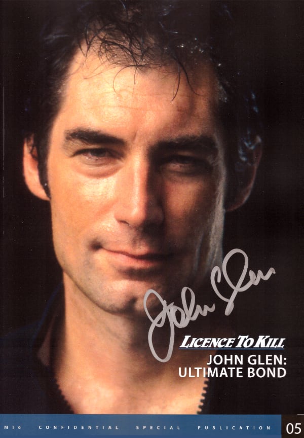 Licence To Kill - Timothy Dalton James Bond magazine