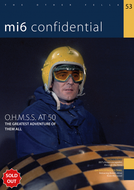 Issue 53 of MI6 Confidential, James Bond Magazine