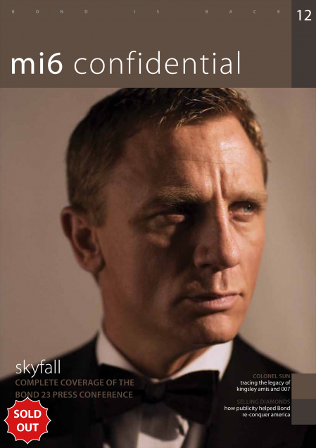 Issue 12 of MI6 Confidential, James Bond Magazine