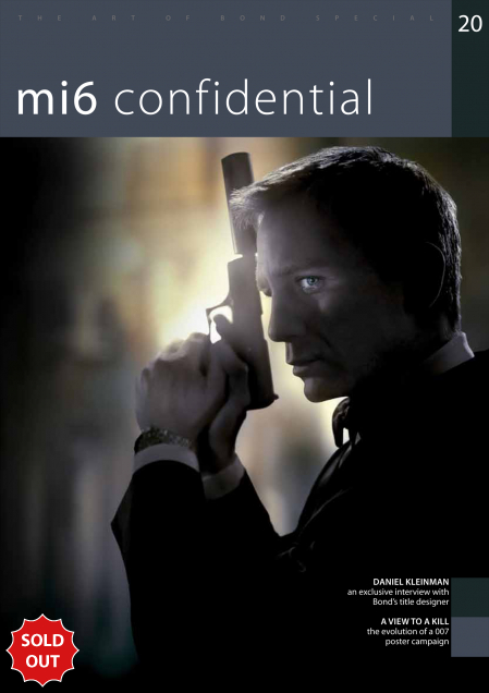 Issue 20 of MI6 Confidential, James Bond Magazine