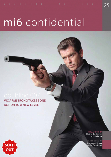 Issue 25 of MI6 Confidential, James Bond Magazine