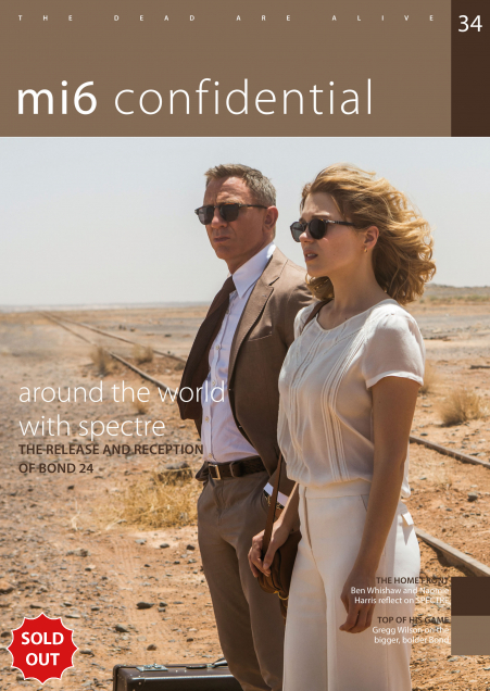 Issue 34 of MI6 Confidential, James Bond Magazine